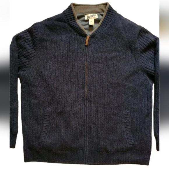 Duluth Trading Company Mens Wool Shetland Windbreaker Jacket Size: 2XL - Picture 3 of 13